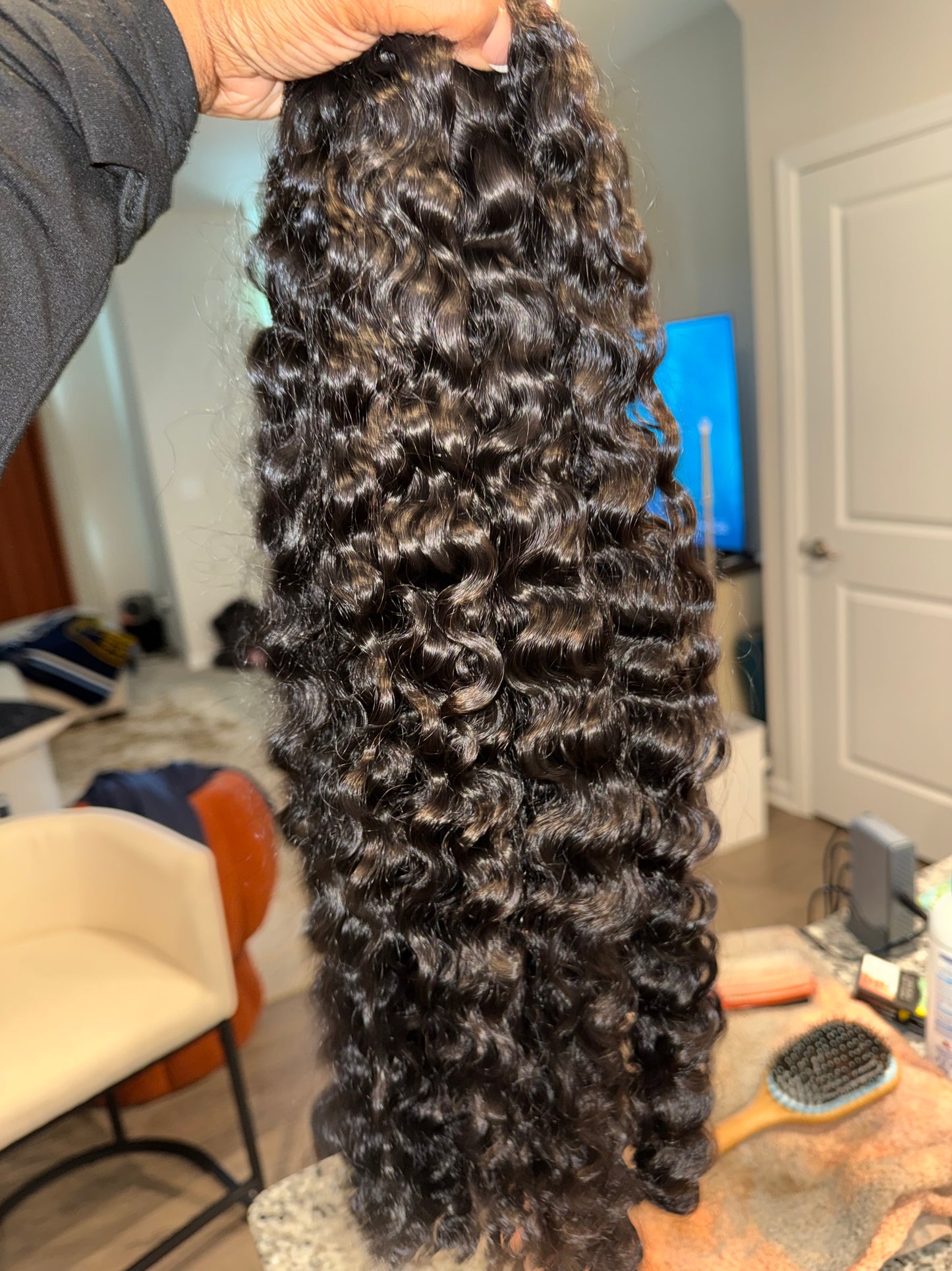 Eurasian Curly Super Double Drawn