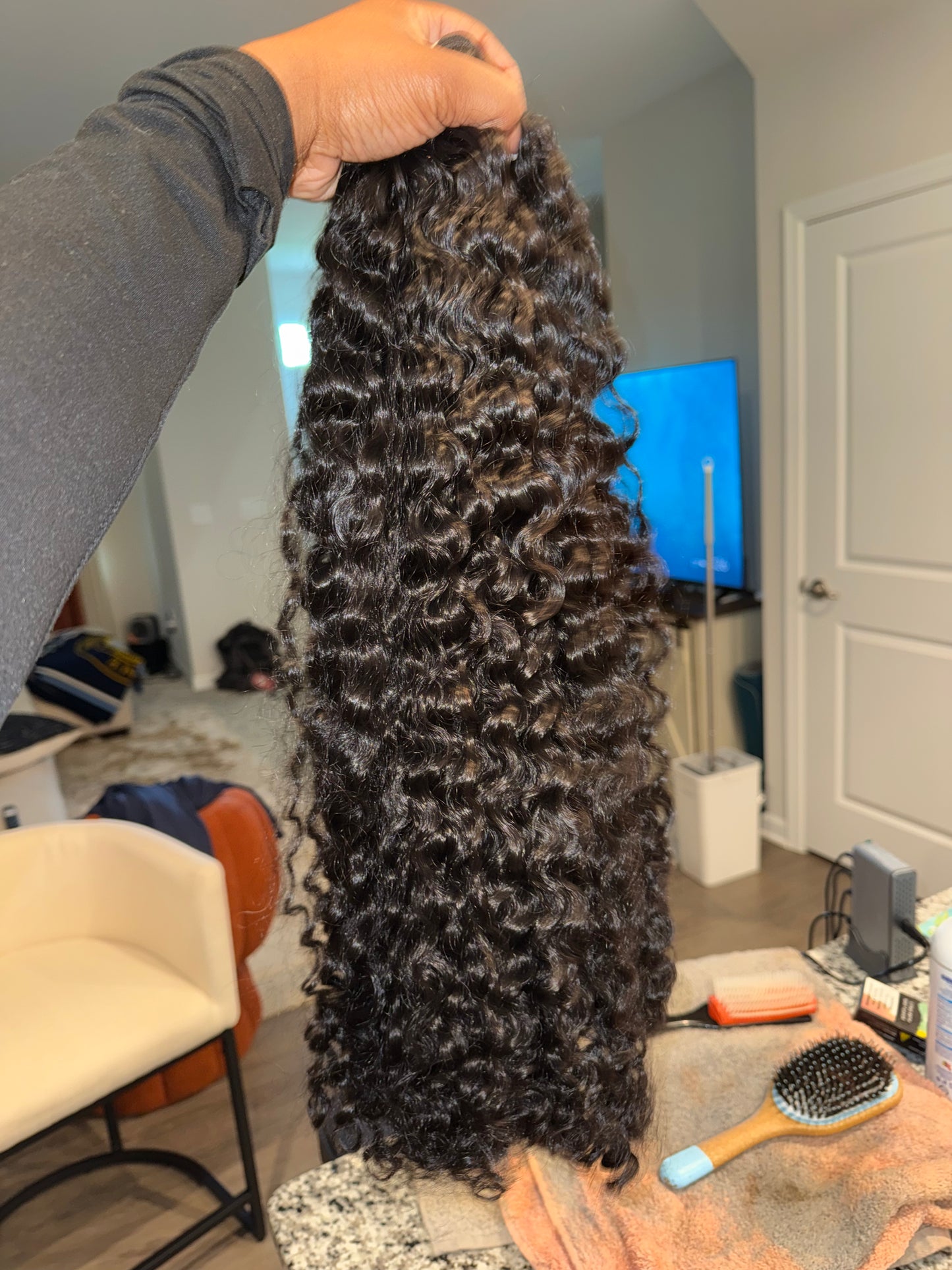 Eurasian Curly Super Double Drawn