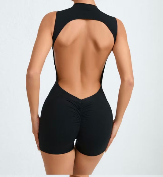Sleekform Open-Back Active Romper