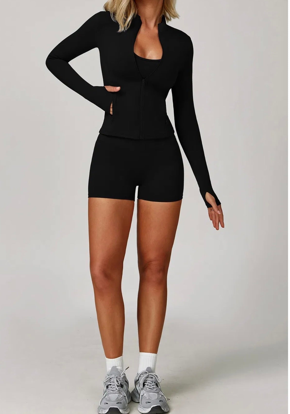 FlexFit Moisture-Wicking 3-Piece Short Set