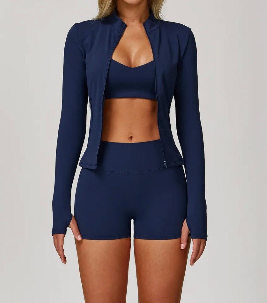 FlexFit Moisture-Wicking 3-Piece Short Set