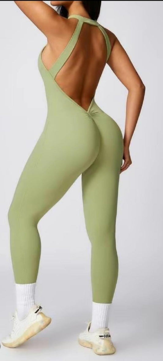 Backless jumpsuit